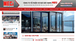 Desktop Screenshot of meci-doors.com